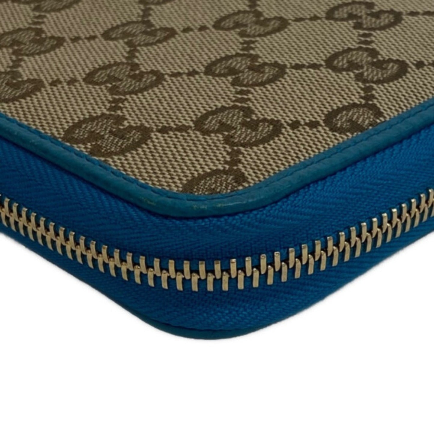 Gucci Zip Around  Canvas Wallet  ()