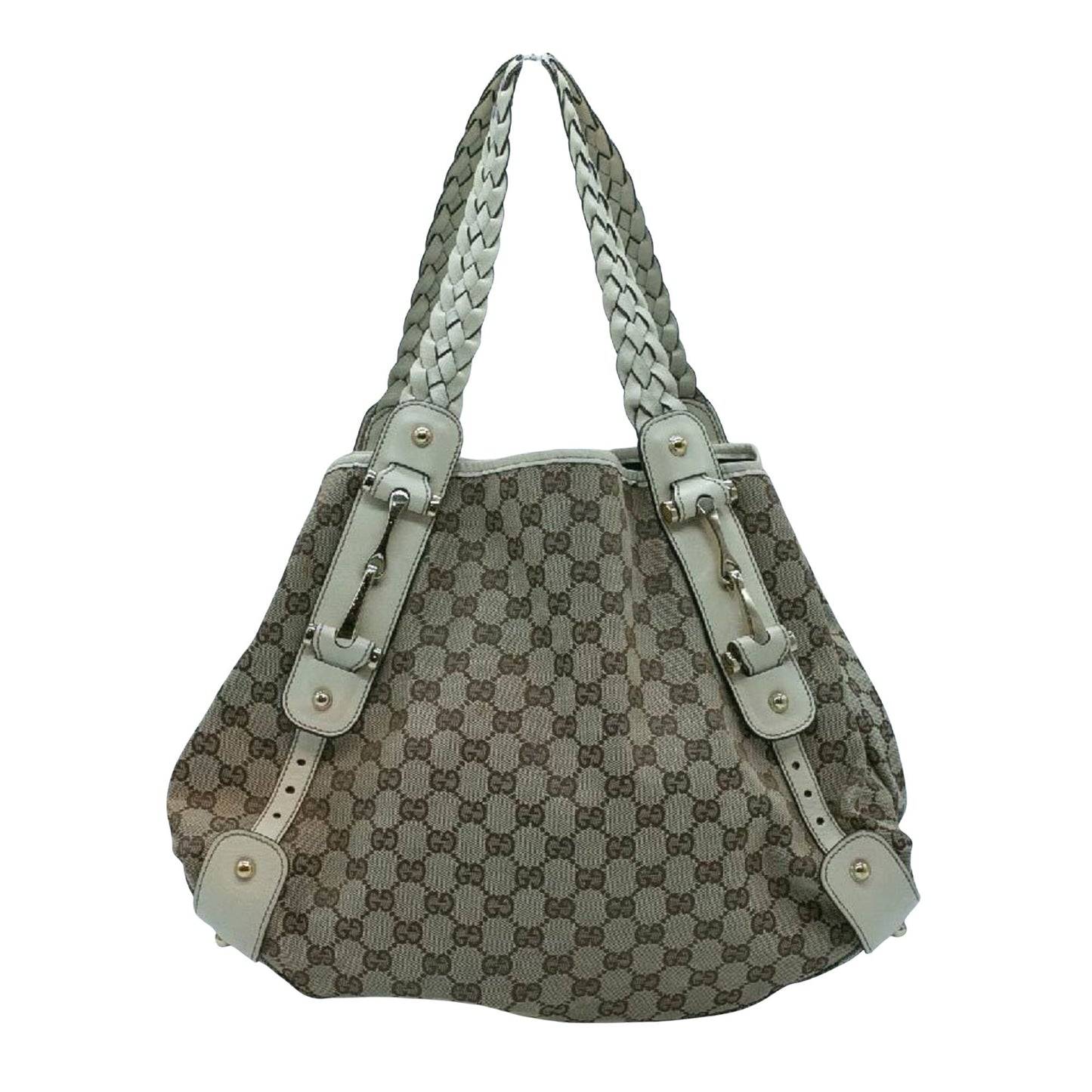 Gucci Horsebit  Canvas Tote Bag ()