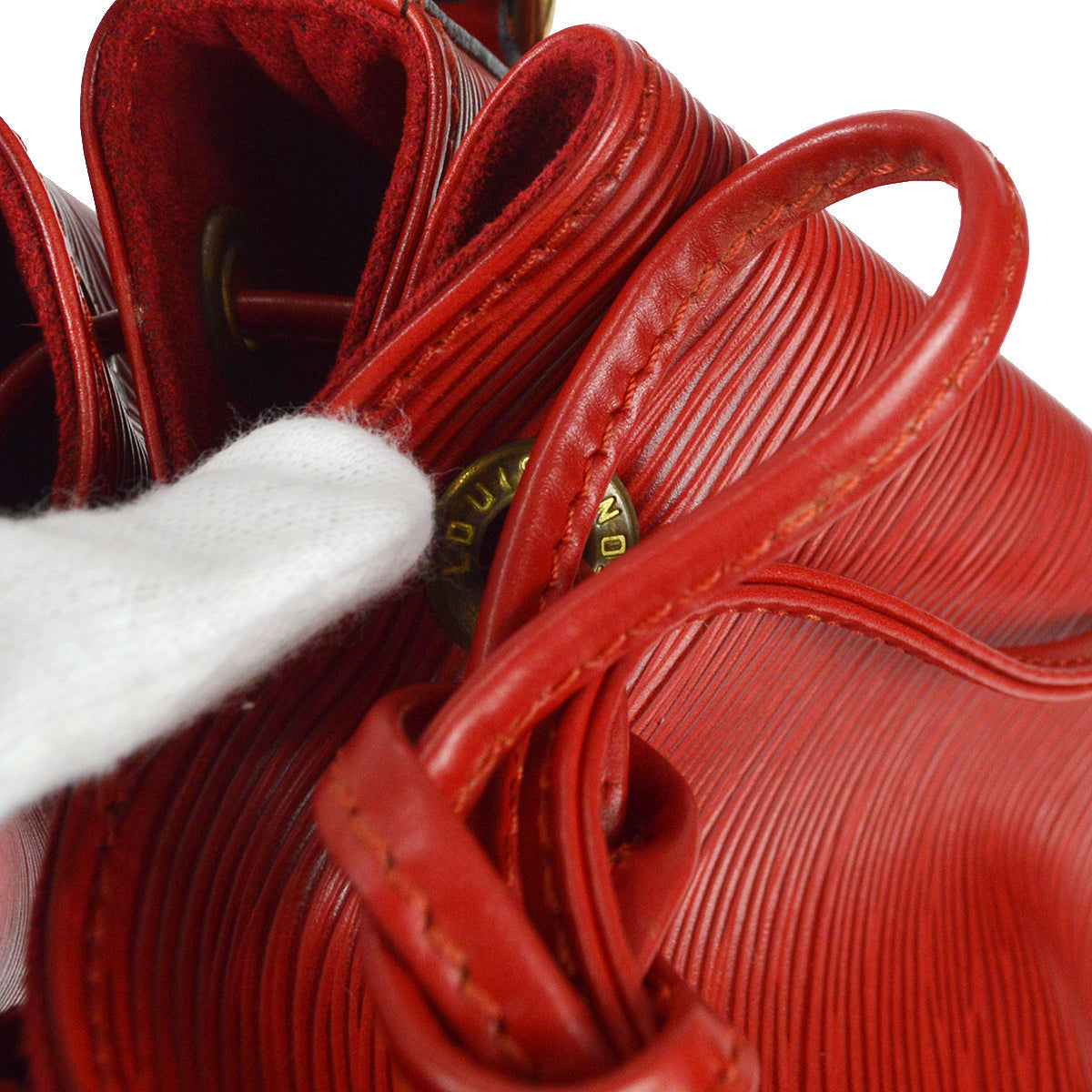 Louis Vuitton 1998 Noe Red Epi M44007