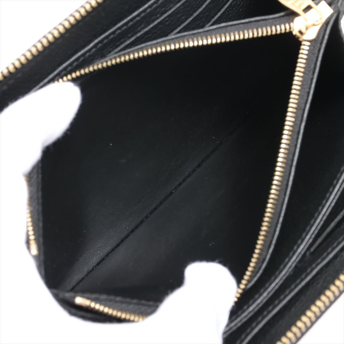 Louis Vuitton Bi-Color Monogram Implant Zippyr Wallet M80481 Noneir Round Zipper Wallet