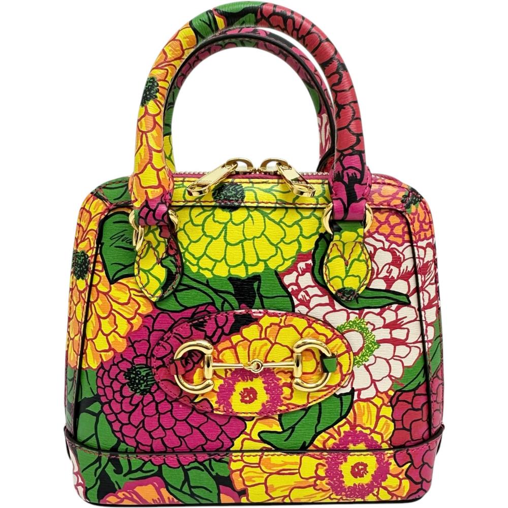 Gucci Leather 2WAY Shoulder Handbag