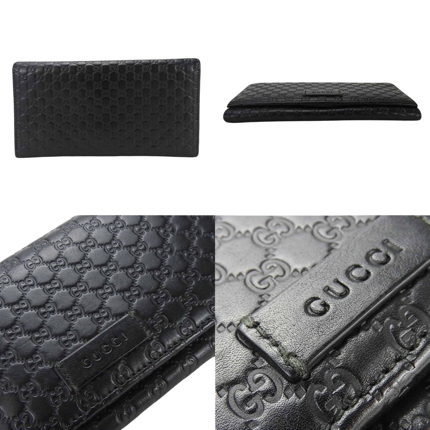 Luxury Gucci Trending 2025 Micro Luxury Gucci Trending 2025ssima  Leather Wallet  ()