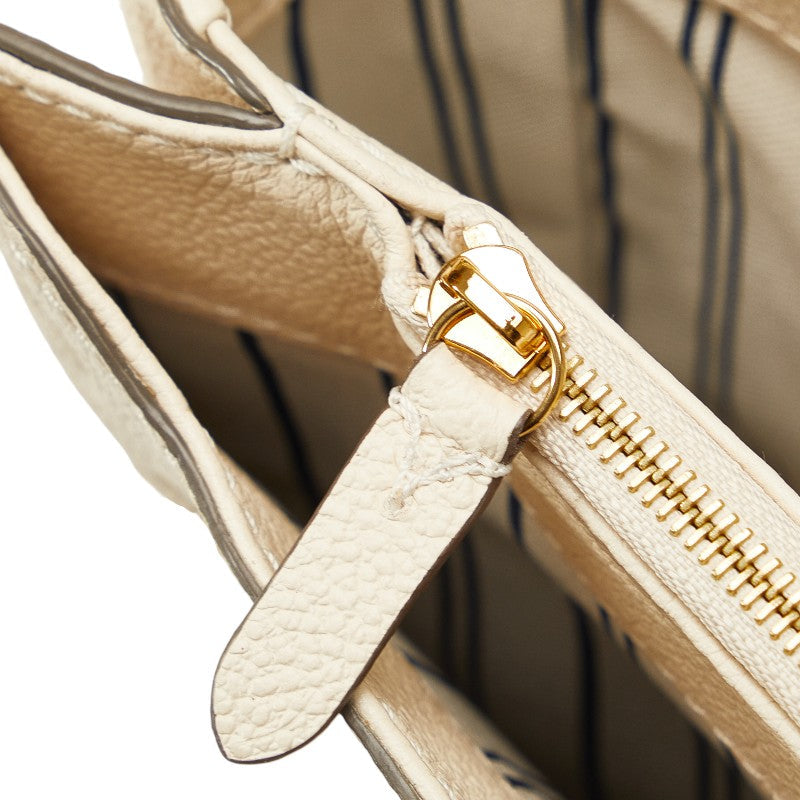 Louis Vuitton M40807 White Leather  Louis Vuitton M40807 White Leather Ladies Louis Vuitton