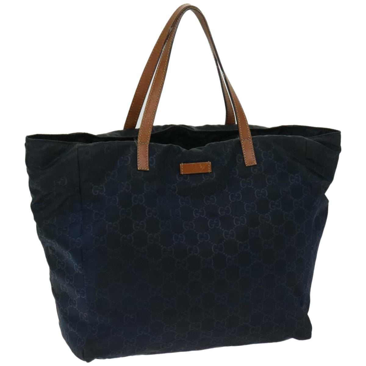 Gucci GG Canvas Tote Bag Navy