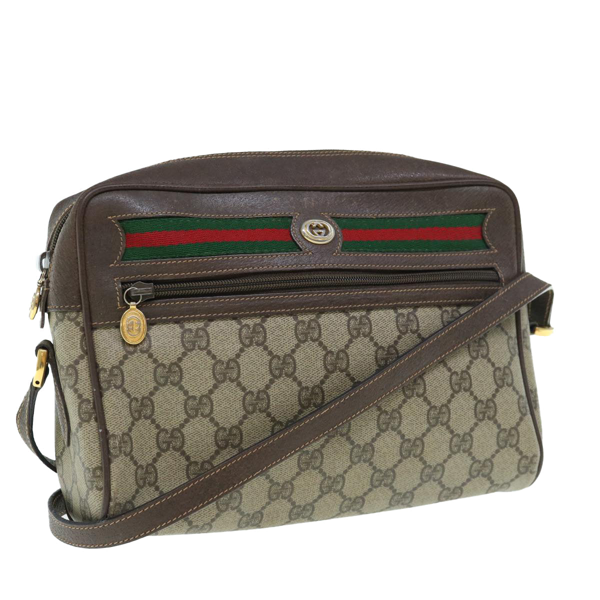 Gucci  Canvas Shoulder Bag