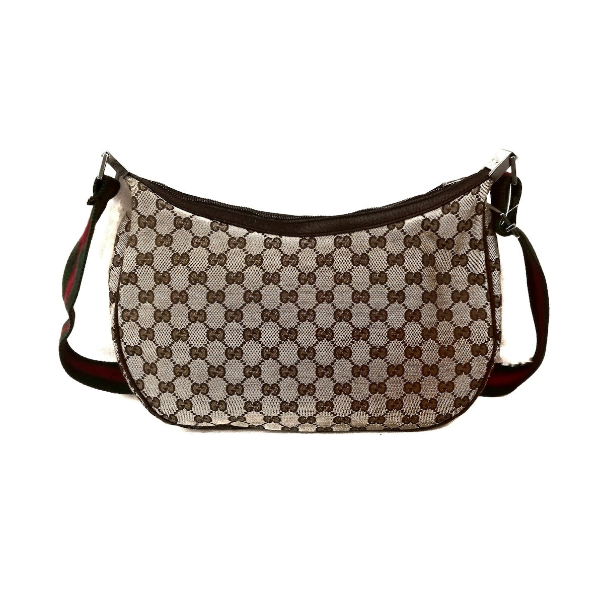 Gucci Gg Pattern  Canvas Shoulder Bag ()