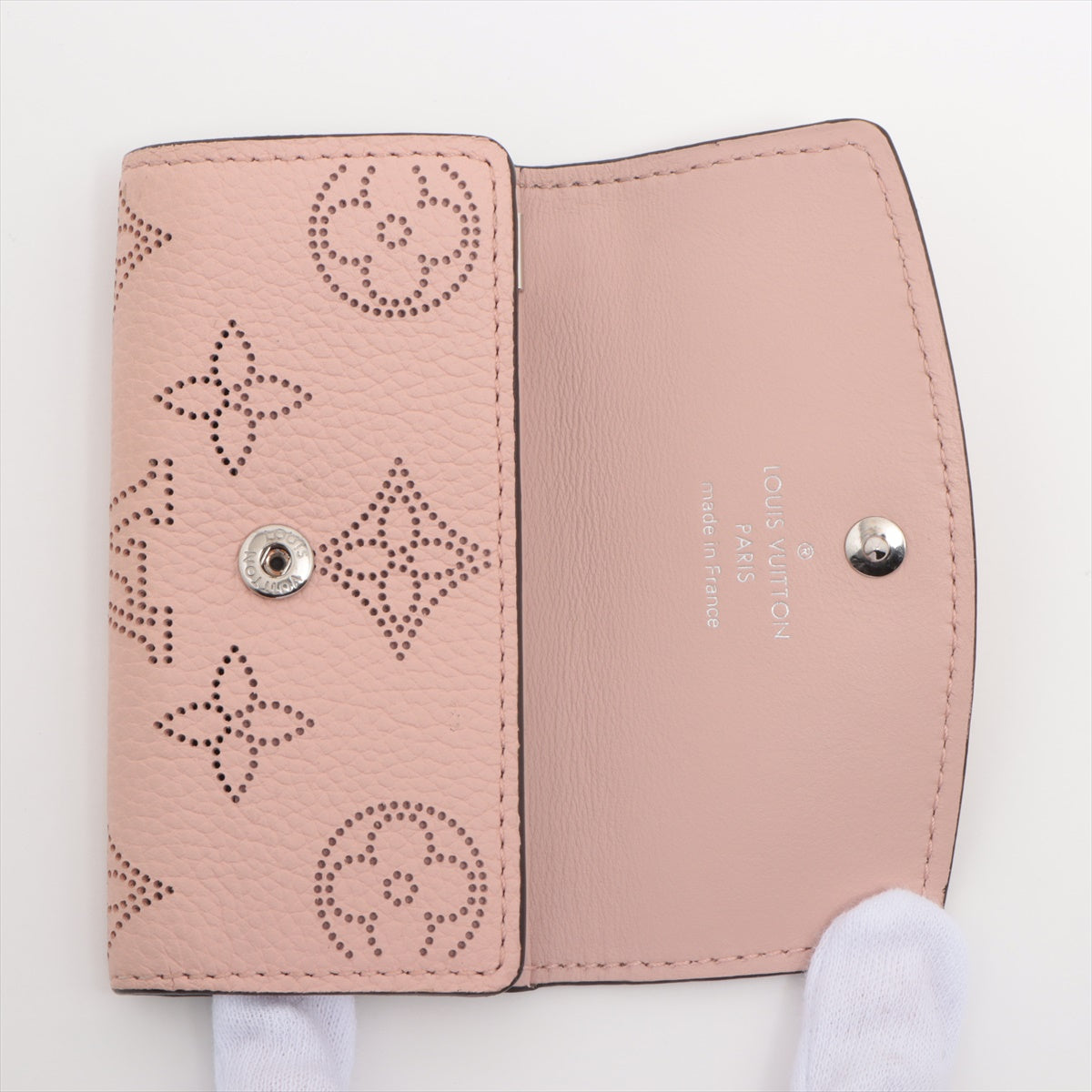 Louis Vuitton Machina Multicle 4   Pink Keycase  Reaction