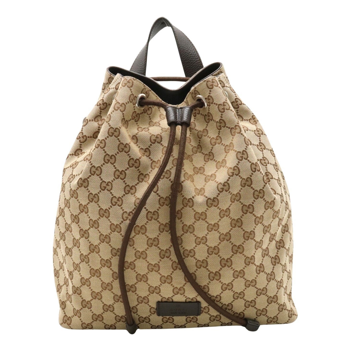 Luxury Gucci Trending 2025 Drawstring  Canvas Backpack Bag ()