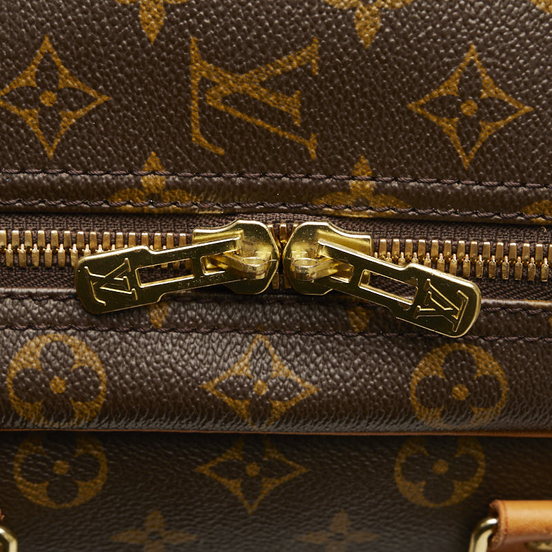 Louis Vuitton Monogram Sirius 55 Boston Bag Travel Bag M41404 Brown PVC Leather  Louis Vuitton