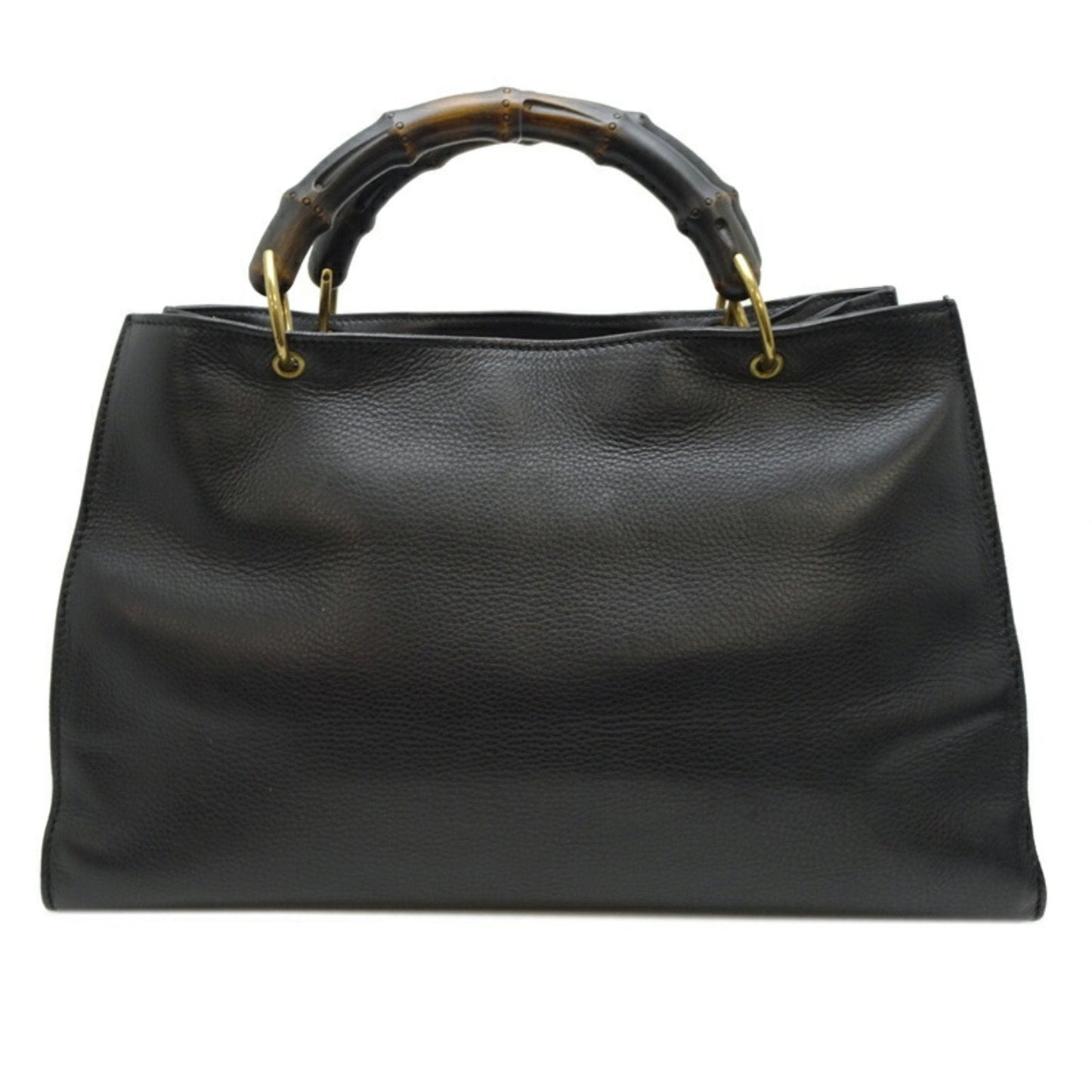 Gucci  Bamboo Leather Handbag Tote Bag