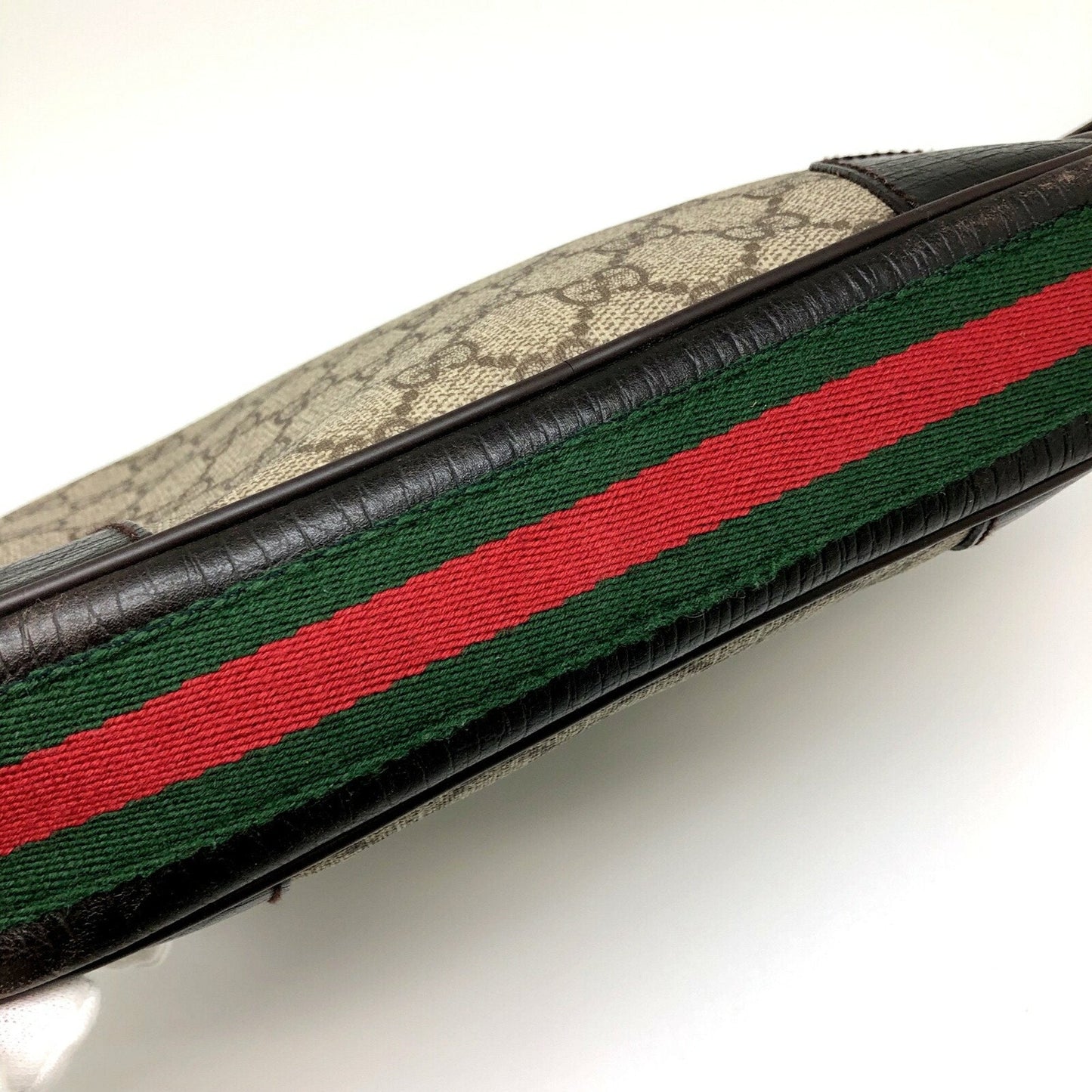 Luxury Gucci Trending 2025 Sherry  Canvas Clutch Bag ()