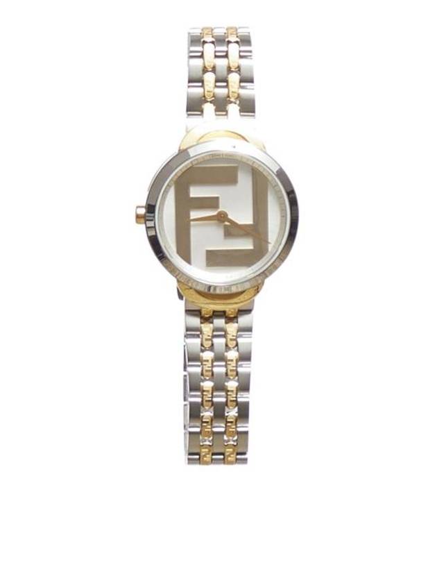 Luxury Fendi Forever Luxury Fendi Round 30mm Stainless Steel Watch Gold