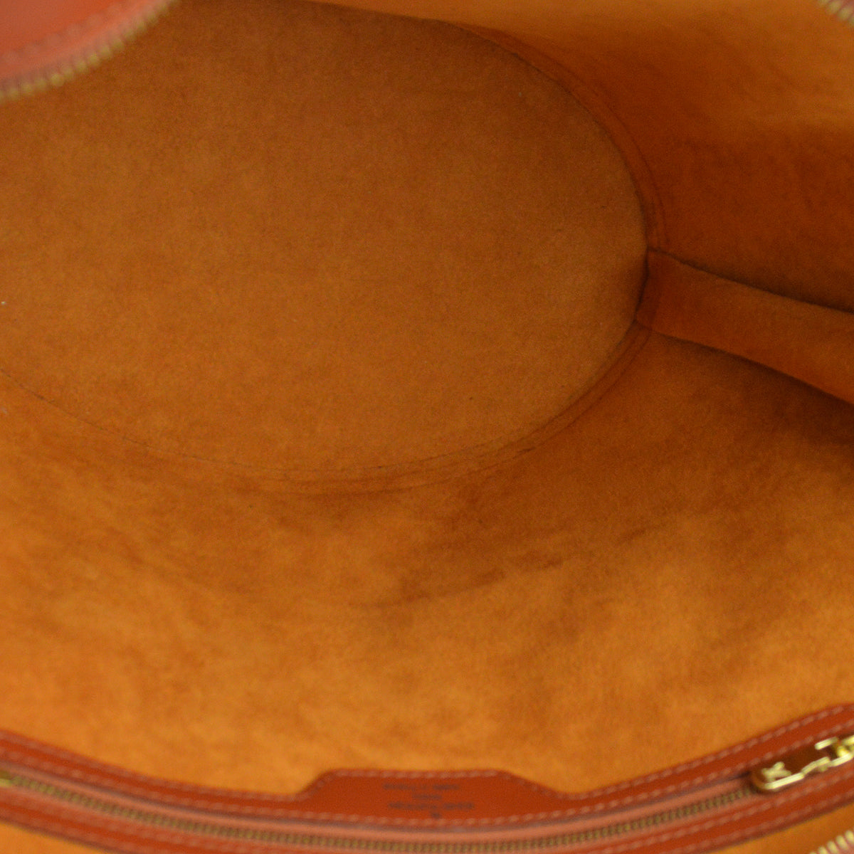 Louis Vuitton 1995 Brown Epi Saint Jacques Shopping Shoulder Bag M52263