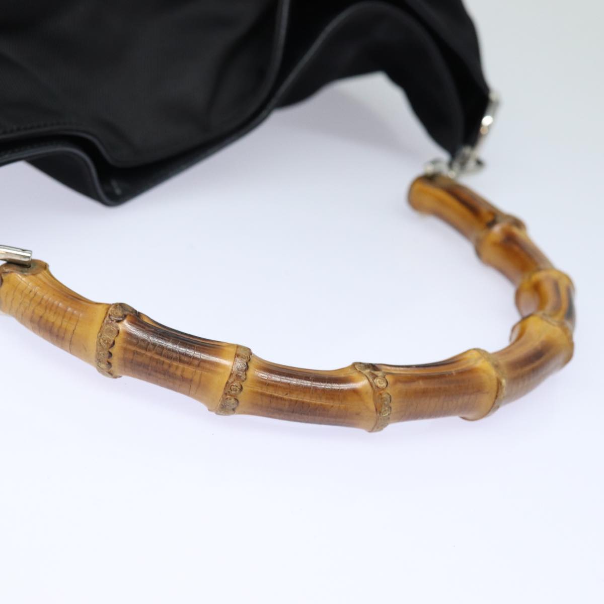 Luxury Gucci Trending 2025 Bamboo  Synthetic Shoulder Bag ()