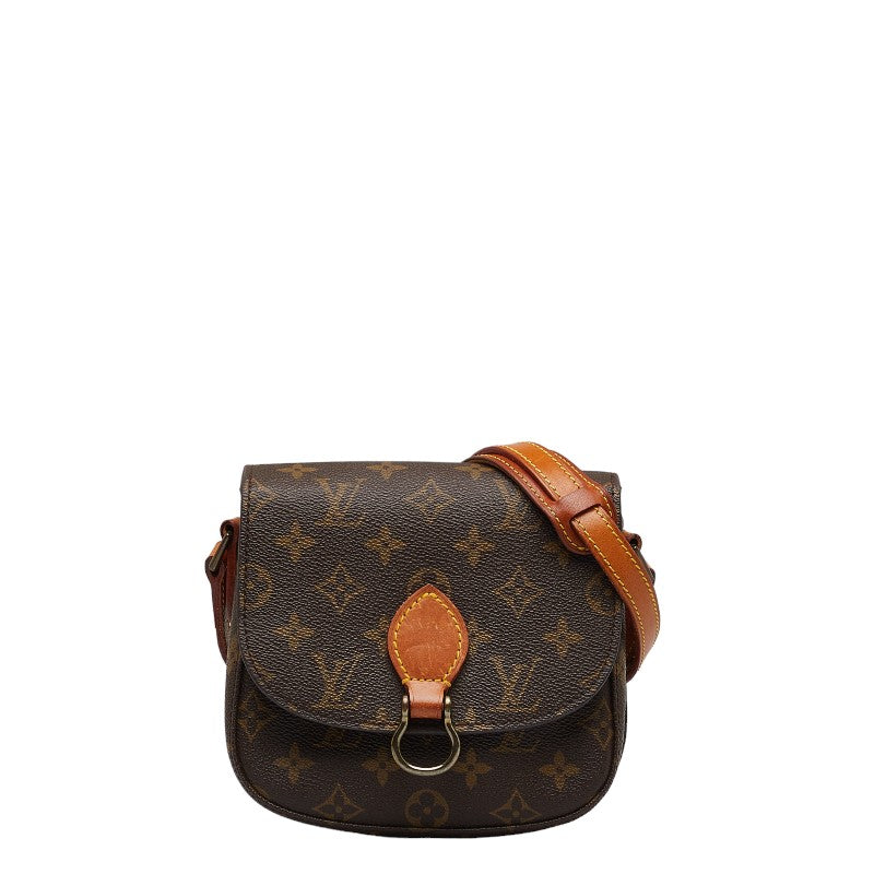 Louis Vuitton Monogram Mini S Slipper Shoulder Bag M51244 Brown PVC Leather  Louis Vuitton