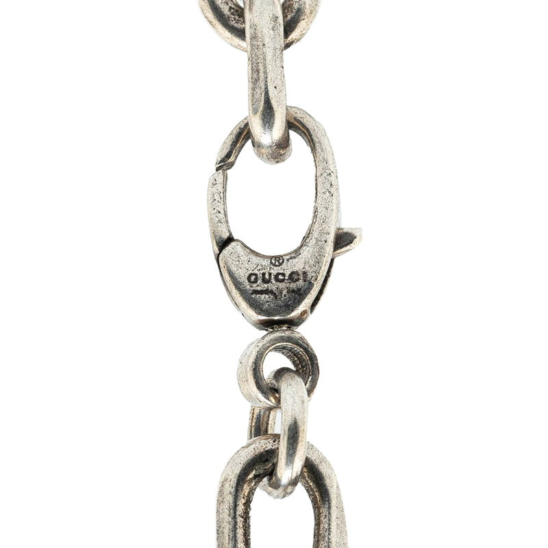 Gucci Interlocking G Silver Chain Bracelet