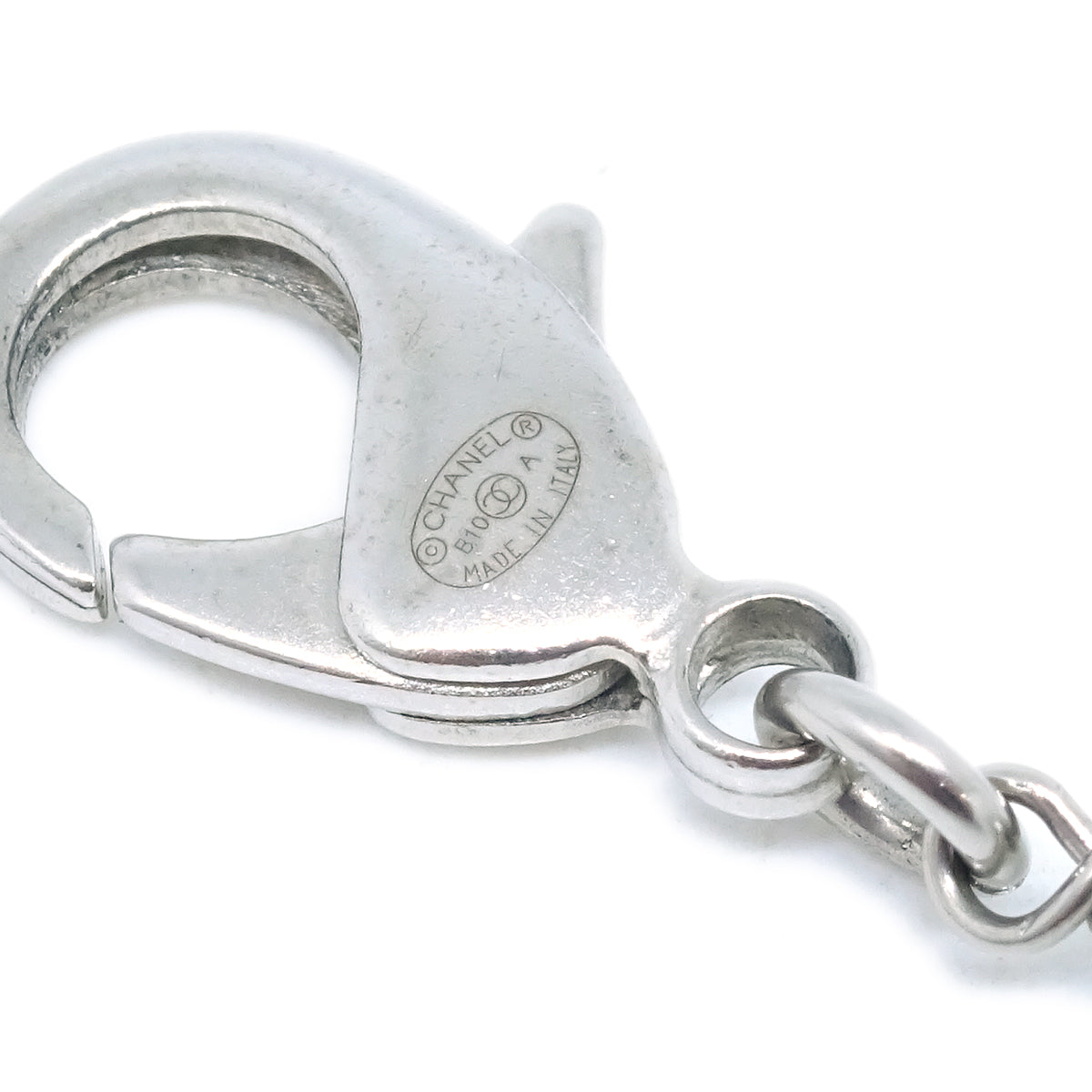 Chanel Bracelet Rhinestone White B10A