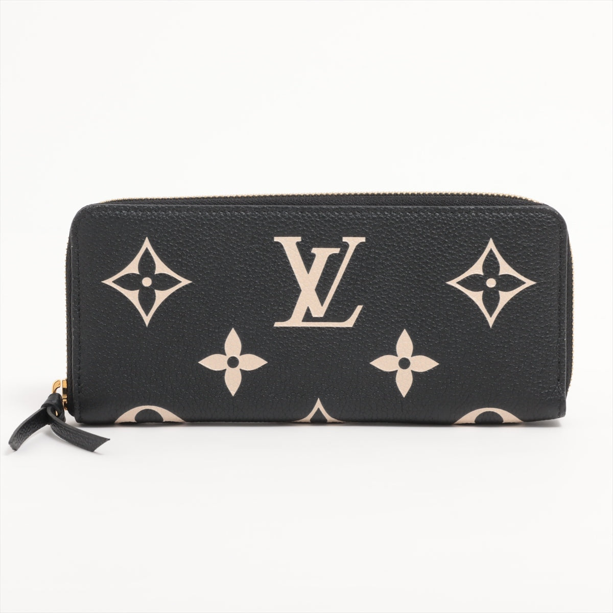 Louis Vuitton Bi-Color Monogram Implant Portefolio Claimance M82338 Noneir Round  Wallet