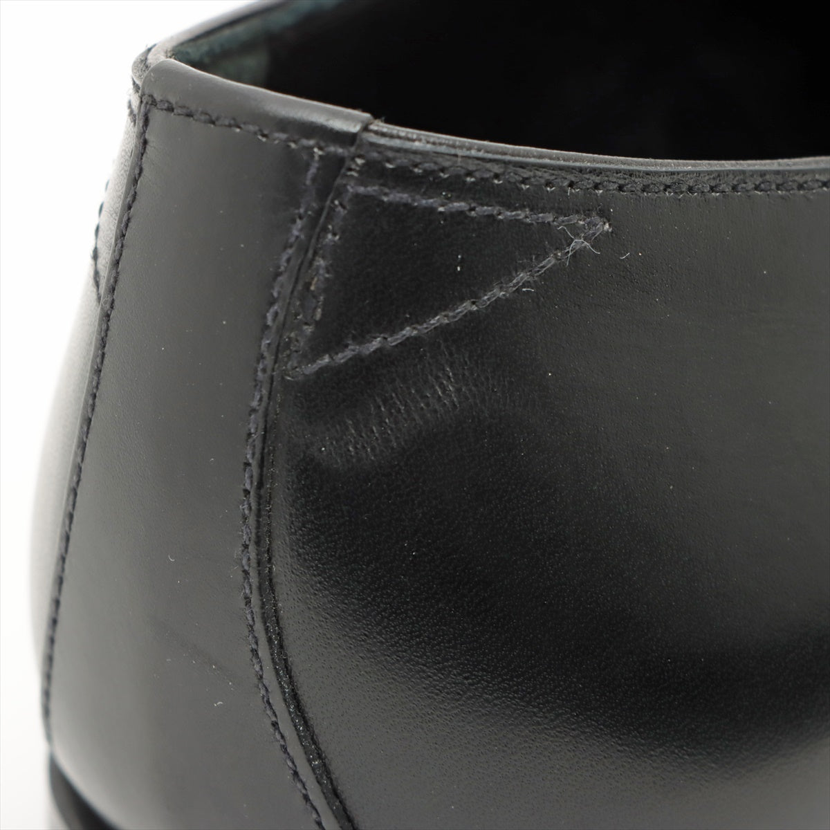 Louis Vuitton 06  Leather Shoes 8.5 Black NI0036