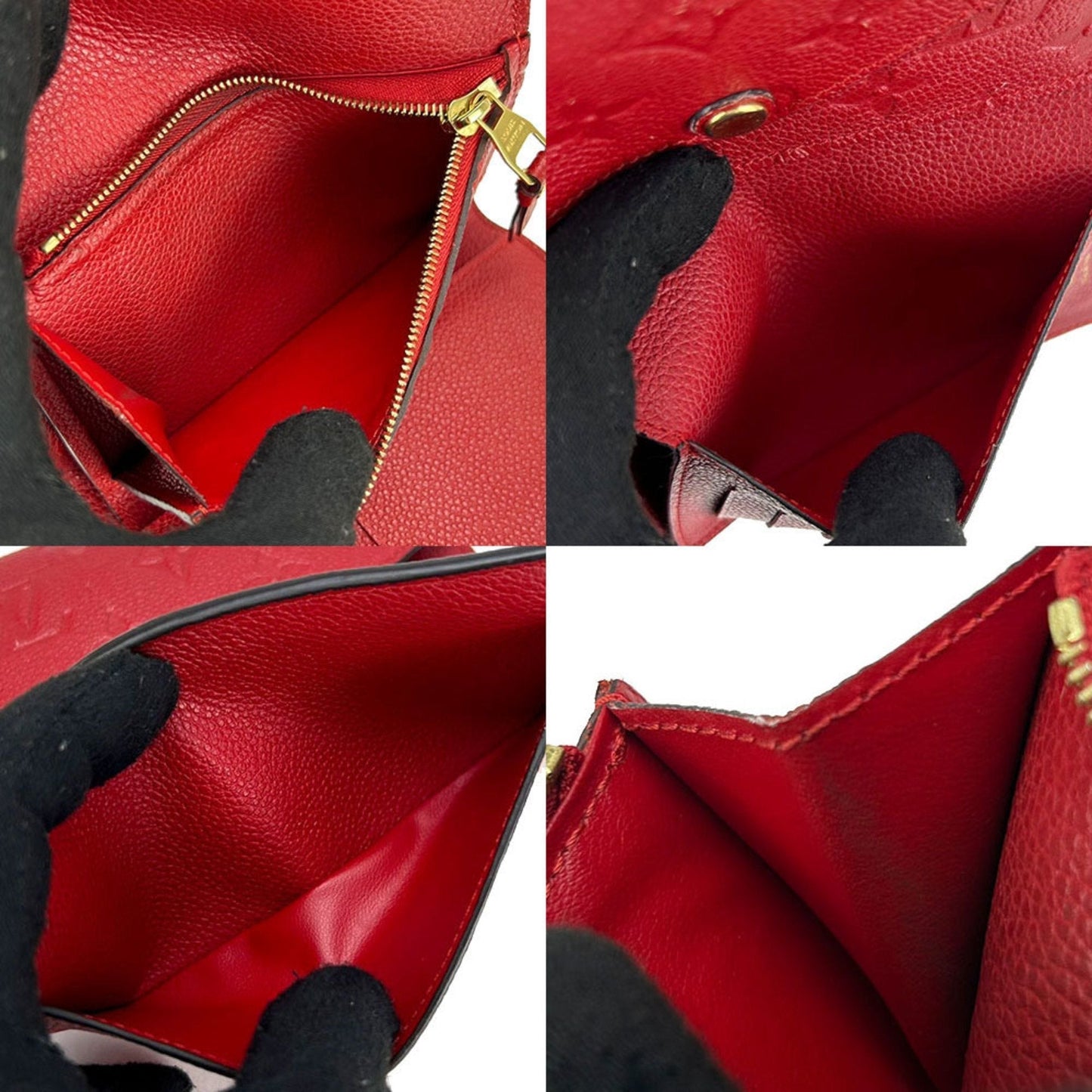 Louis Vuitton Sarah  Canvas Wallet  ()
