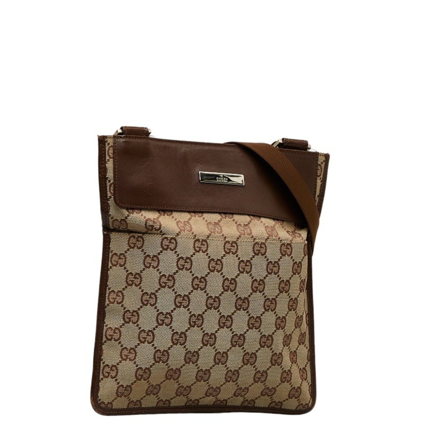 Luxury Gucci Trending 2025 Gg Canvas  Canvas Shoulder Bag ()