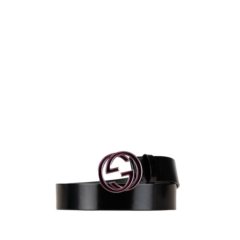 Luxury Gucci Trending 2025 Interlocking G Leather Metal Belt