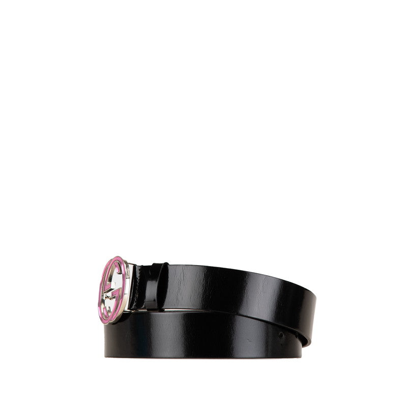 Luxury Gucci Trending 2025 Interlocking G Leather Metal Belt