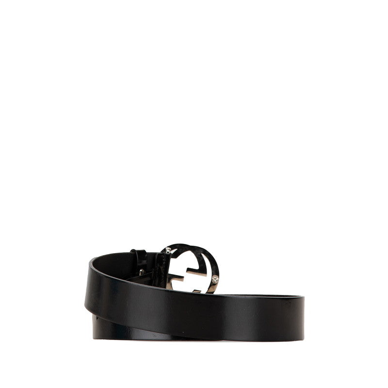Luxury Gucci Trending 2025 Interlocking G Leather Metal Belt