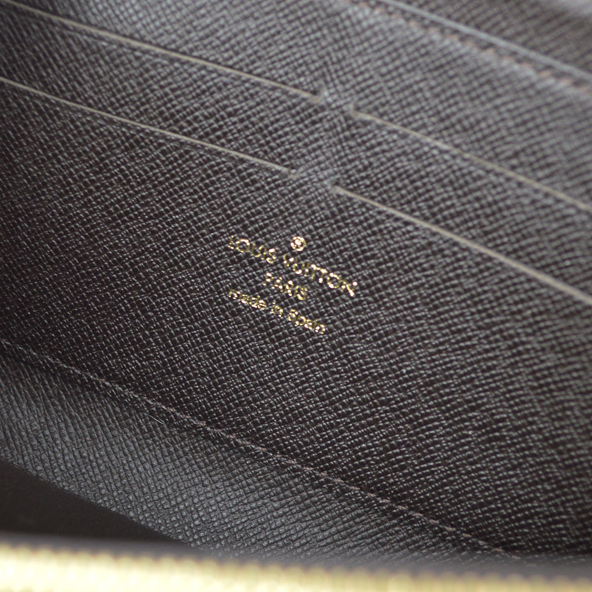 Louis Vuitton Brown Monogram Idylle Zippy Wallet M63009