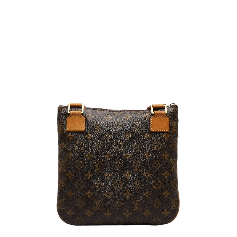 Louis Vuitton Monogram Poschet Bosphorus Slipper Shoulder Bag M40044 Brown PVC Leather  Louis Vuitton