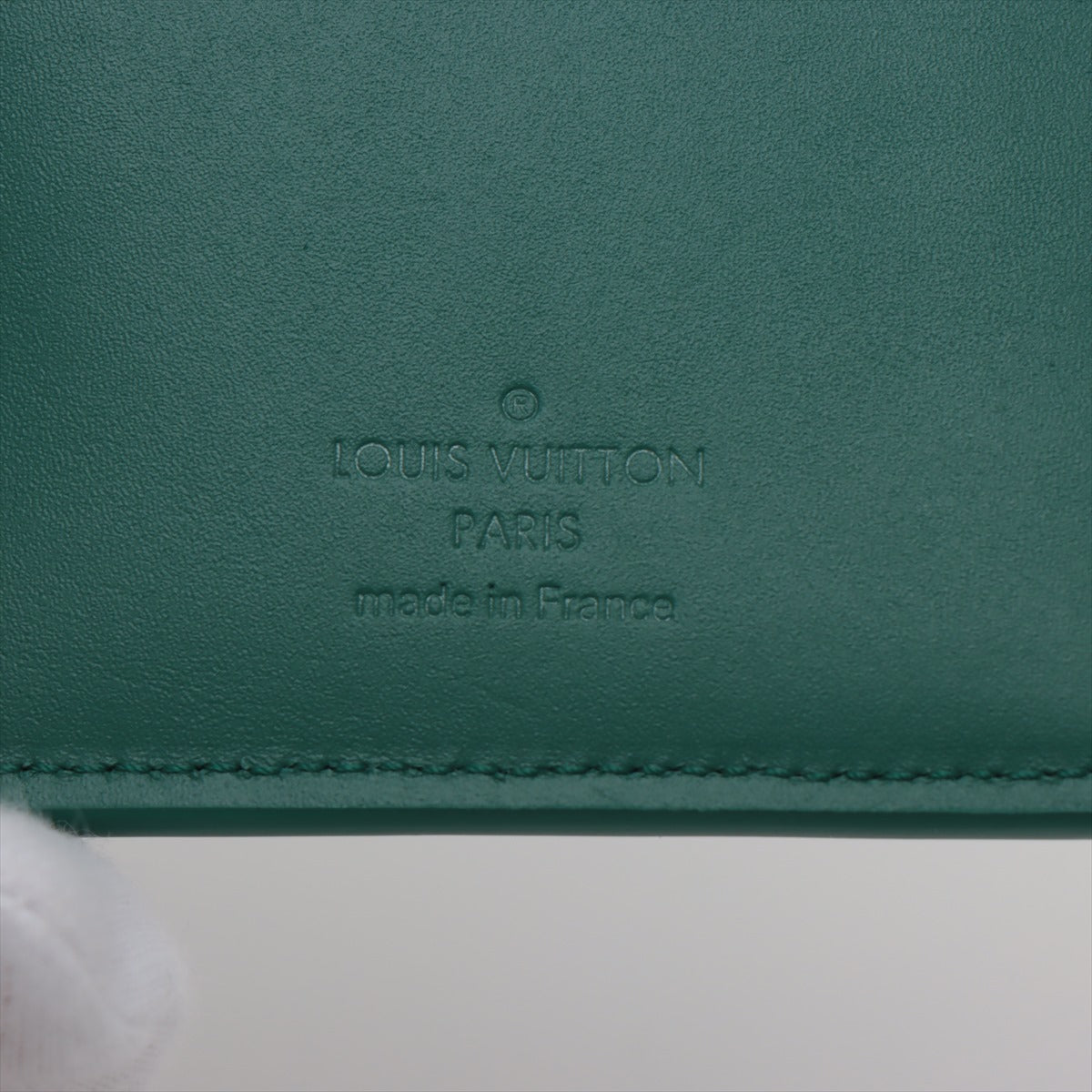 Louis Vuitton LV Aerogram Portfolio Green Long Wallet M82279