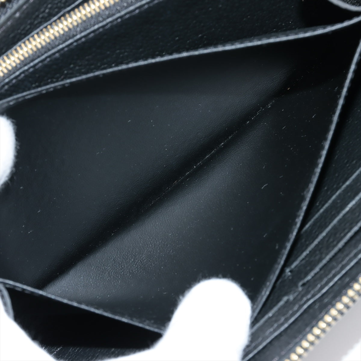 Louis Vuitton Monogram Amplant  Wallet M61864 Noneir Round Zip Wallet