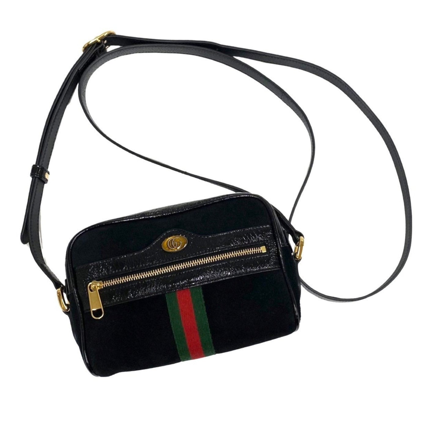 Luxury Gucci Trending 2025 Ophidia  Leather Shoulder Bag ()