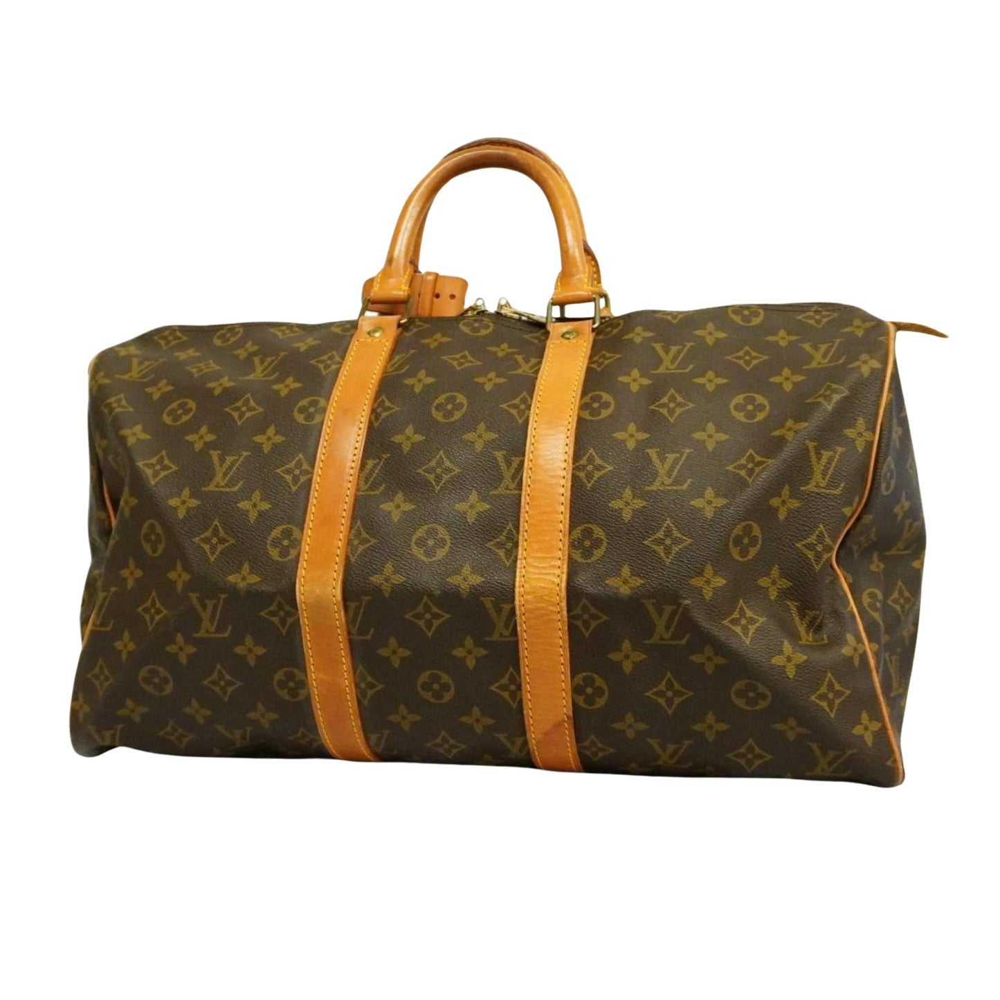 Louis Vuitton Keepall 45  Canvas Travel Bag ()