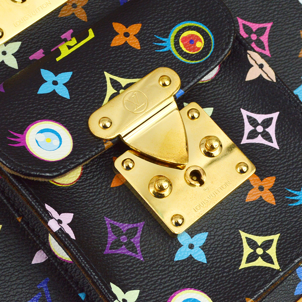 Louis Vuitton * 2003 Eye Love Monogram Multicolor Sac Gigantic M92056