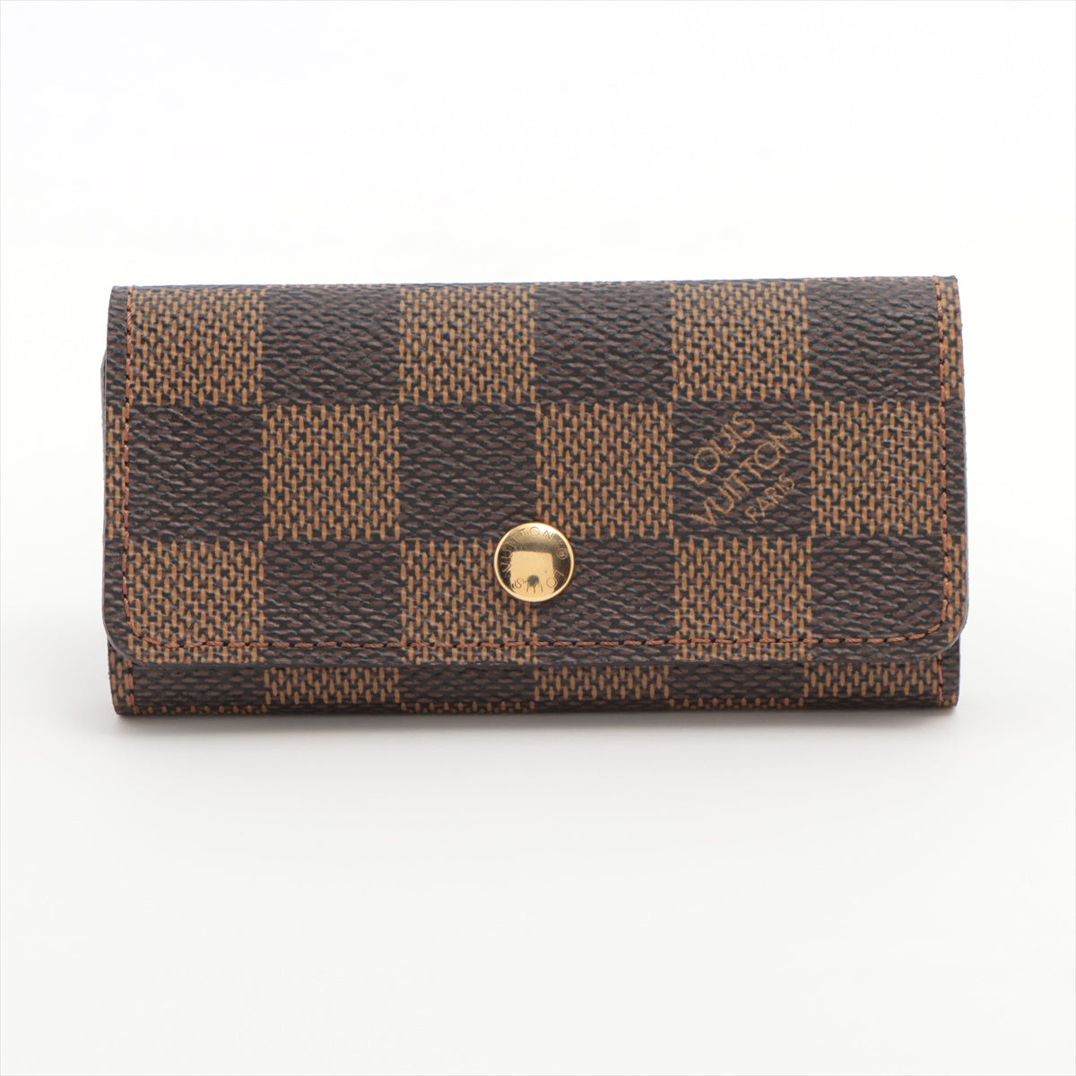 Louis Vuitton Damier Multicle 4 N62631 Brown Keycase