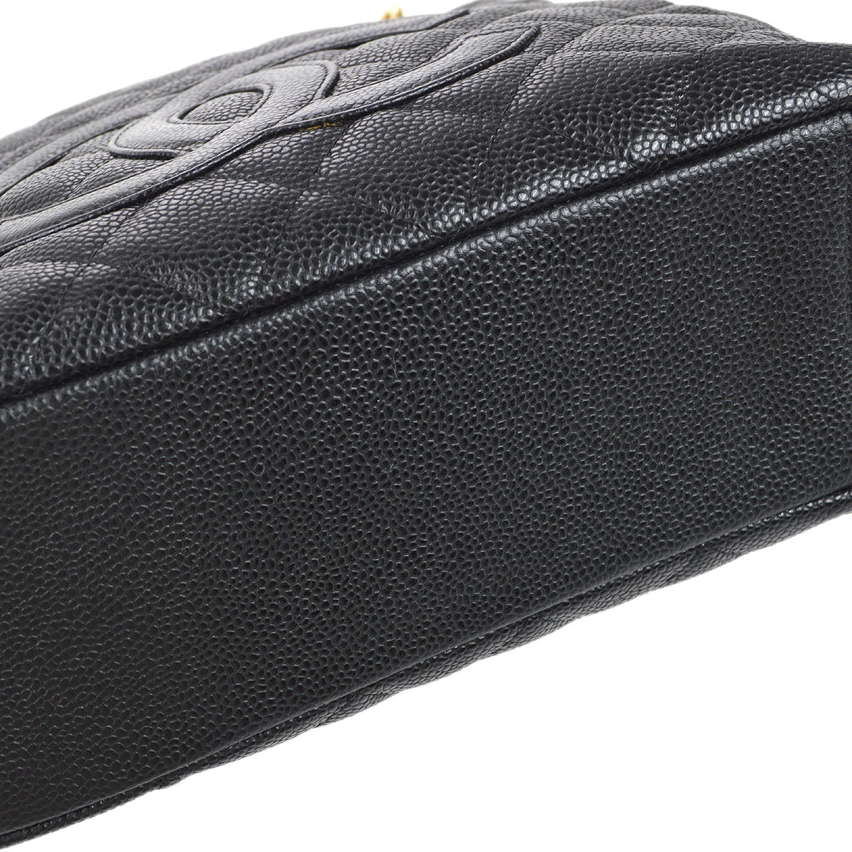 Luxury Chanel 2004-2005 Petite Shopping Tote PST Black Caviar