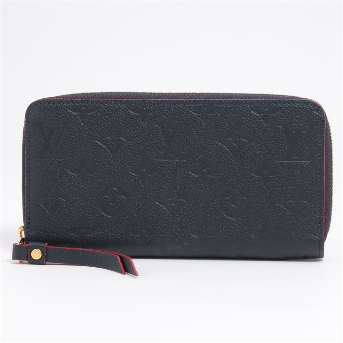 Louis Vuitton Implant  Wallet M62121 Marine Round Zip Wallet