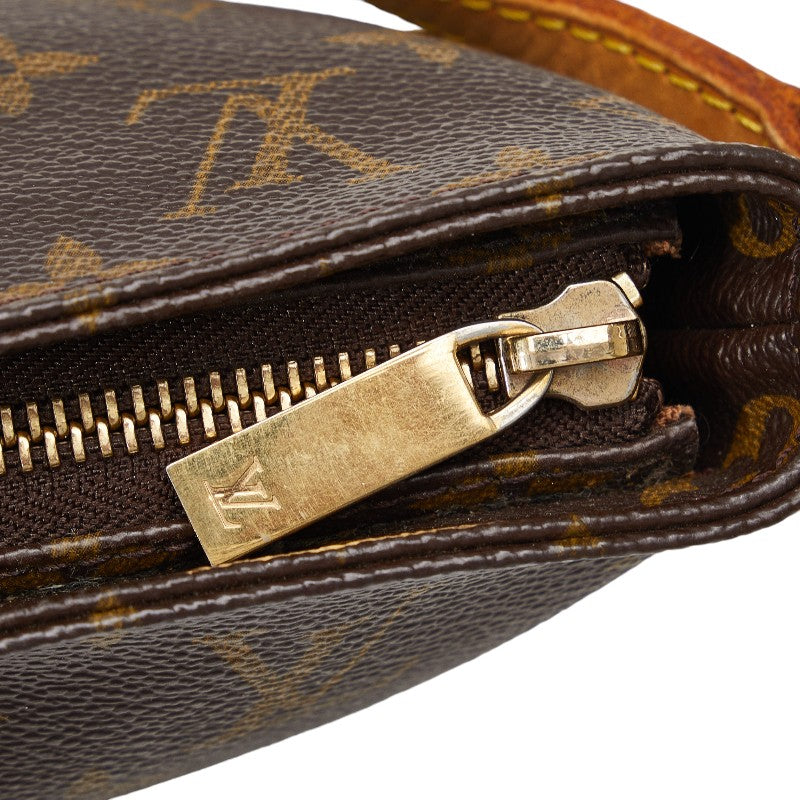 Louis Vuitton Monogram Trolley  Shoulder Bag M51240 Brown PVC Leather  Louis Vuitton