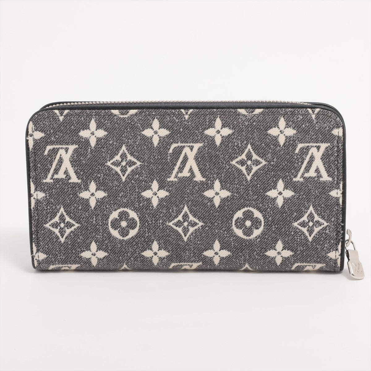 Louis Vuitton Monogram Jagard Denim Zippie Wallet M81858