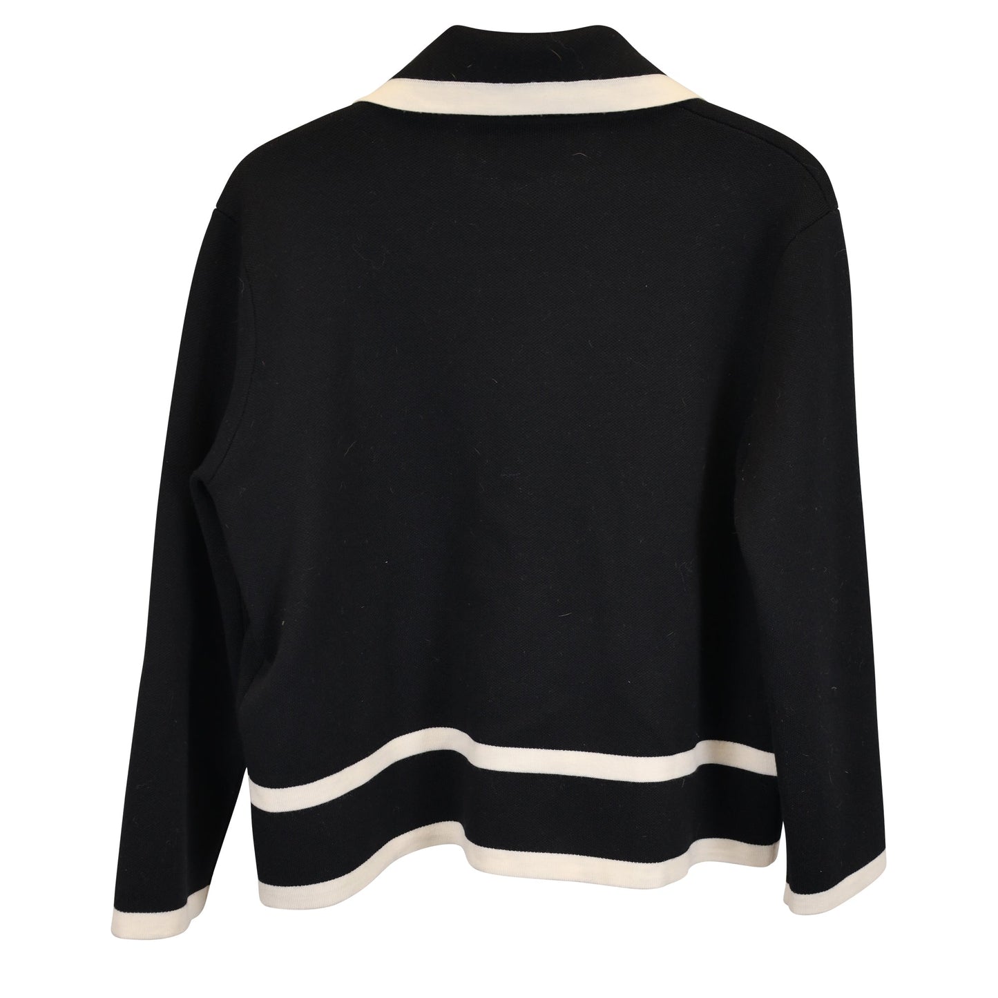 Luxury Gucci Trending 2025 Double G Piqué Cardigan Jacket in Navy Blue Wool