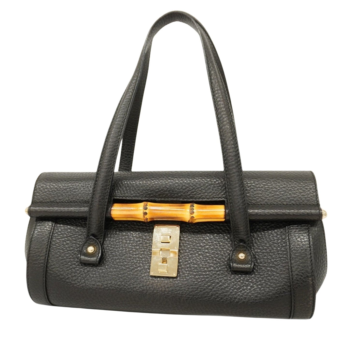 Gucci Bamboo  Leather Shoulder Bag ()