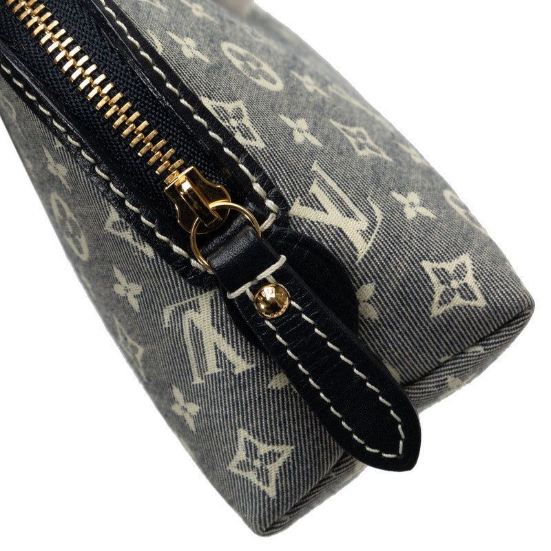 Louis Vuitton Monogram Idyl Poschet Cosmetic Pouch M40376 Anchor Grey Canvas Leather  Louis Vuitton