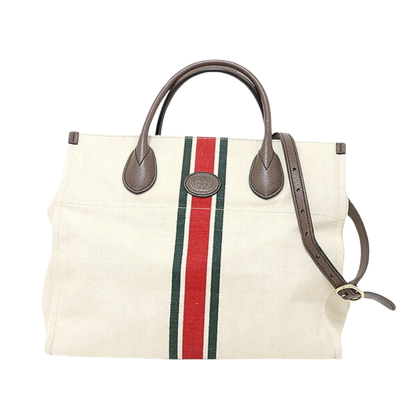 Gucci Cabas  Canvas Tote Bag ()