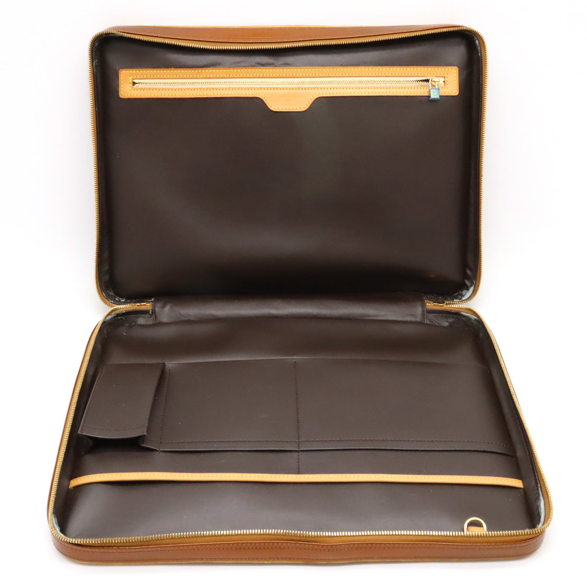 LOUIS VUITTON Louis Vuitton Monogram Vernis Vandam Business Bag Paper Bag Briefcase Emmeline Bronze M91125