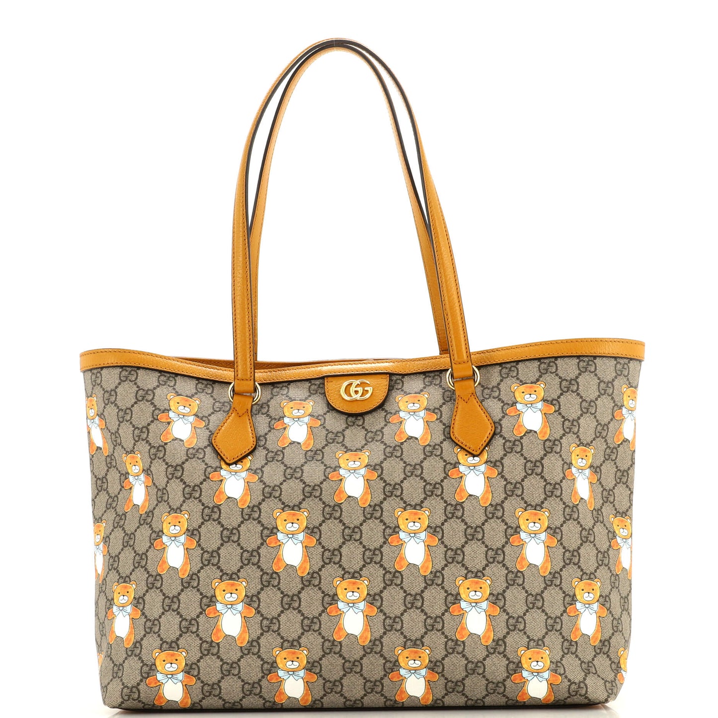 Luxury Gucci Trending 2025 x EXO-KAI Ophidia Shopping Tote Printed GG Coated Canvas Medium