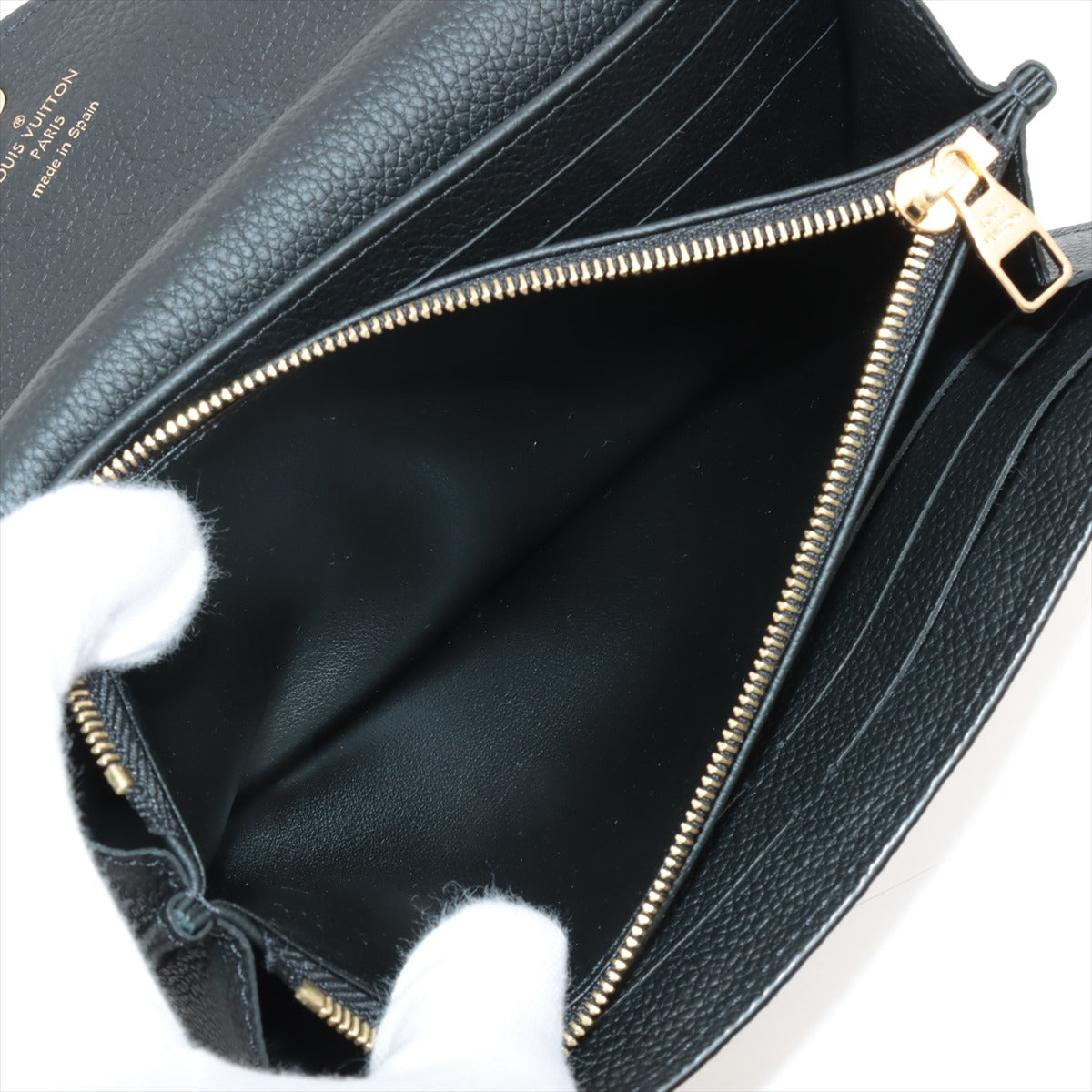 Louis Vuitton Monogram Amplant Portfoliosara M61182 Noneir Long Wallet