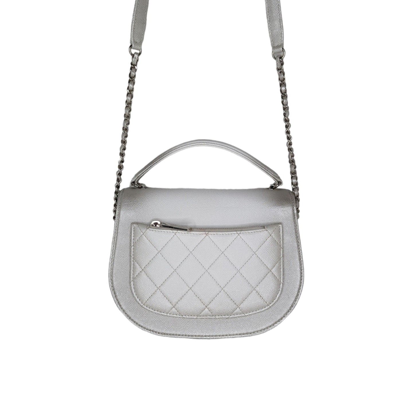 Luxury Chanel bag Calfskin Quilted Small Coco Curve Messenger Flap