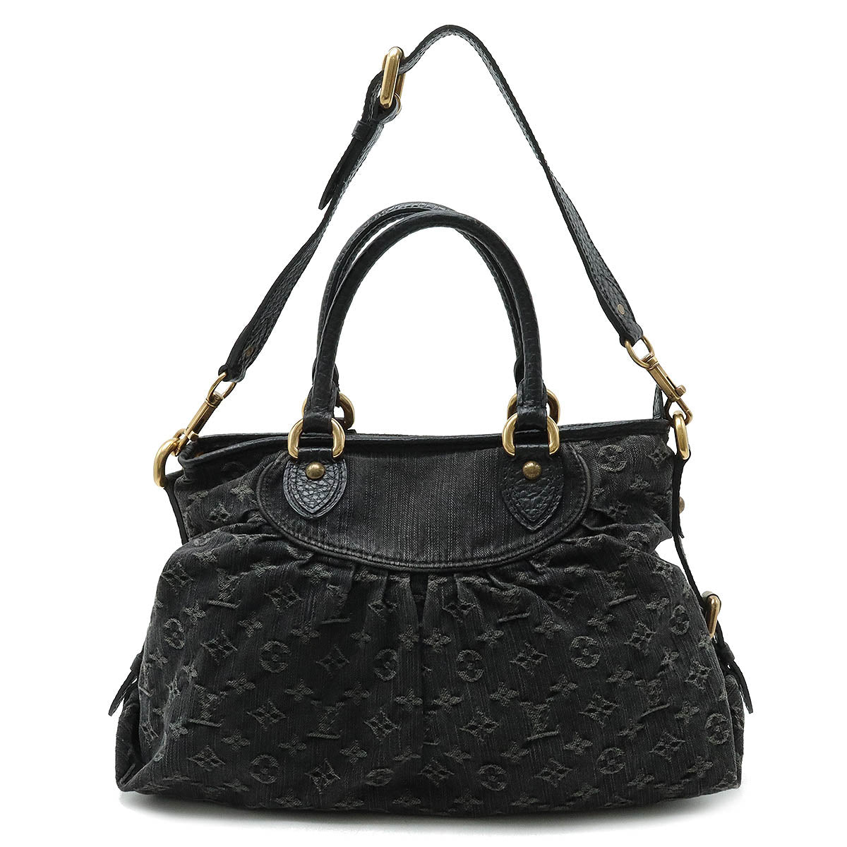 Louis Vuitton Monogrammedenium Neokabi MM Neokavi Tote Bag 2WAY Shoulder Bag Shoulder Noneir Black M95351