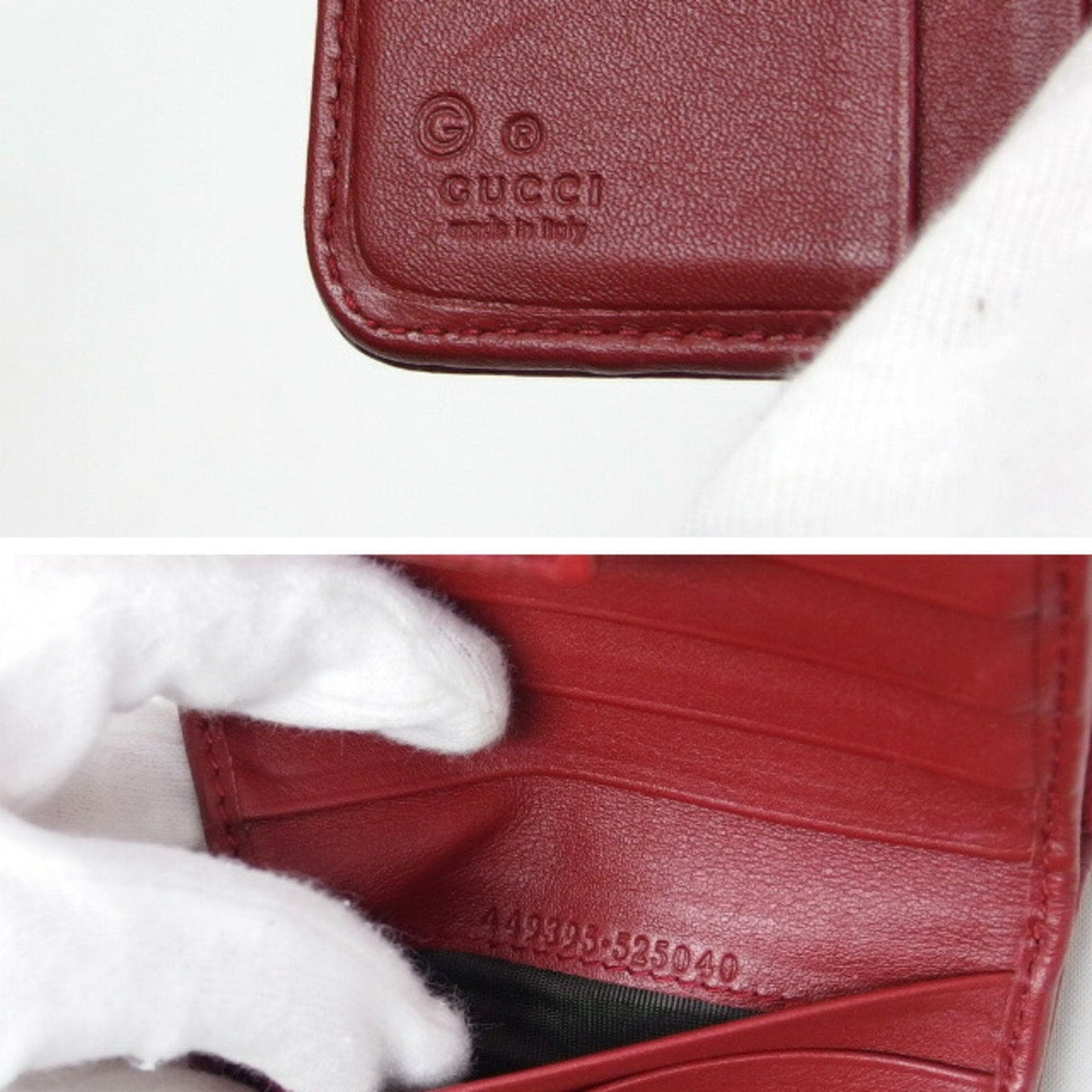 Gucci Micro Guccissima  Exotic Leathers Wallet  ()